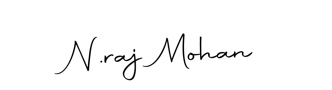 Make a beautiful signature design for name N.raj Mohan. With this signature (Autography-DOLnW) style, you can create a handwritten signature for free. N.raj Mohan signature style 10 images and pictures png