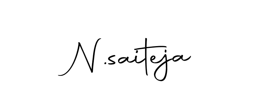 How to Draw N.saiteja signature style? Autography-DOLnW is a latest design signature styles for name N.saiteja. N.saiteja signature style 10 images and pictures png