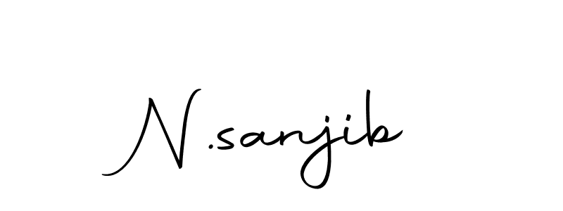Once you've used our free online signature maker to create your best signature Autography-DOLnW style, it's time to enjoy all of the benefits that N.sanjib name signing documents. N.sanjib signature style 10 images and pictures png
