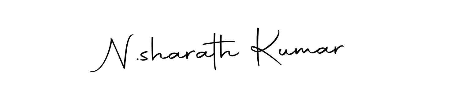 You should practise on your own different ways (Autography-DOLnW) to write your name (N.sharath Kumar) in signature. don't let someone else do it for you. N.sharath Kumar signature style 10 images and pictures png