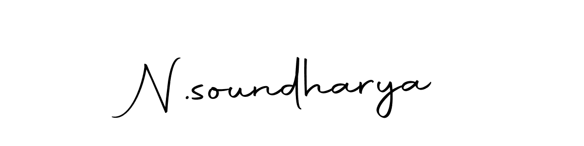 The best way (Autography-DOLnW) to make a short signature is to pick only two or three words in your name. The name N.soundharya include a total of six letters. For converting this name. N.soundharya signature style 10 images and pictures png