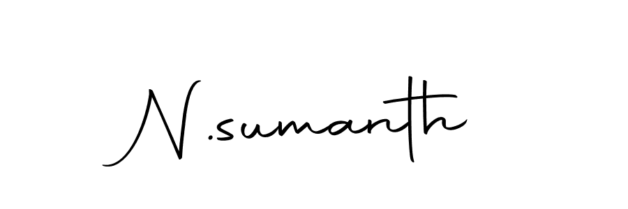 It looks lik you need a new signature style for name N.sumanth. Design unique handwritten (Autography-DOLnW) signature with our free signature maker in just a few clicks. N.sumanth signature style 10 images and pictures png