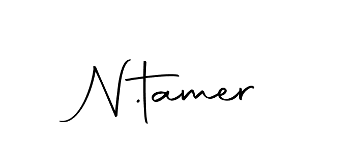How to make N.tamer name signature. Use Autography-DOLnW style for creating short signs online. This is the latest handwritten sign. N.tamer signature style 10 images and pictures png