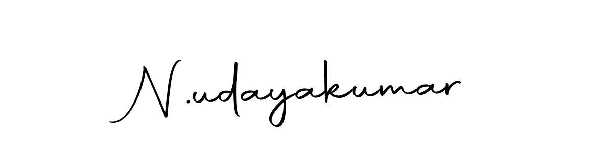 Design your own signature with our free online signature maker. With this signature software, you can create a handwritten (Autography-DOLnW) signature for name N.udayakumar. N.udayakumar signature style 10 images and pictures png