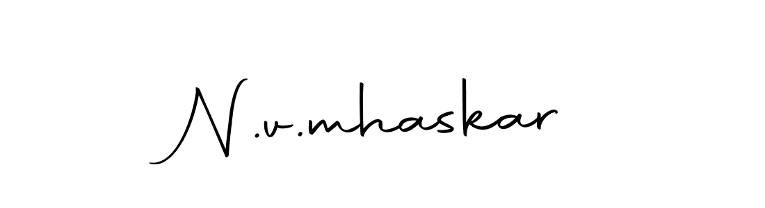 Here are the top 10 professional signature styles for the name N.v.mhaskar. These are the best autograph styles you can use for your name. N.v.mhaskar signature style 10 images and pictures png