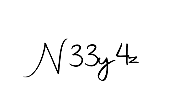 Use a signature maker to create a handwritten signature online. With this signature software, you can design (Autography-DOLnW) your own signature for name N33y4z. N33y4z signature style 10 images and pictures png