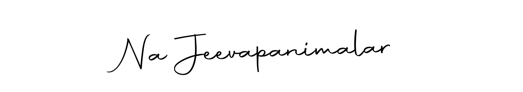 Create a beautiful signature design for name Na Jeevapanimalar. With this signature (Autography-DOLnW) fonts, you can make a handwritten signature for free. Na Jeevapanimalar signature style 10 images and pictures png