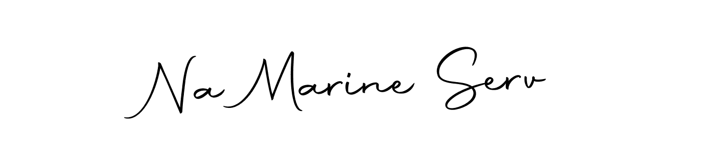 Design your own signature with our free online signature maker. With this signature software, you can create a handwritten (Autography-DOLnW) signature for name Na Marine Serv. Na Marine Serv signature style 10 images and pictures png