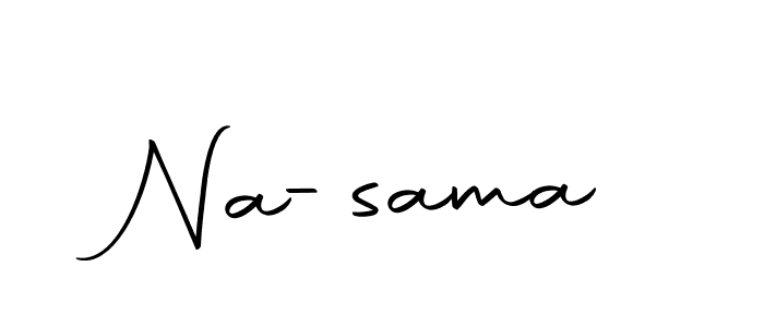 Na-sama stylish signature style. Best Handwritten Sign (Autography-DOLnW) for my name. Handwritten Signature Collection Ideas for my name Na-sama. Na-sama signature style 10 images and pictures png