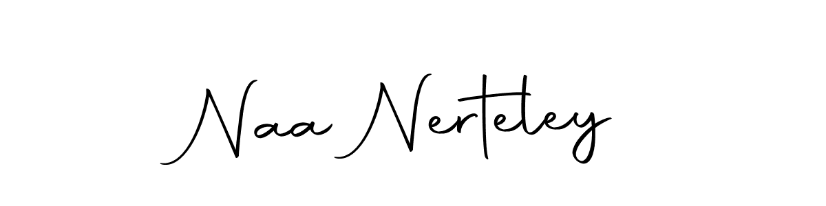 Naa Nerteley stylish signature style. Best Handwritten Sign (Autography-DOLnW) for my name. Handwritten Signature Collection Ideas for my name Naa Nerteley. Naa Nerteley signature style 10 images and pictures png
