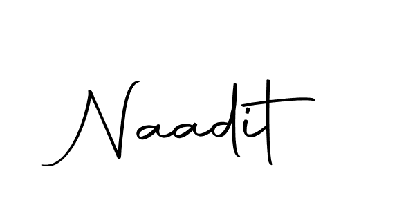 How to make Naadit name signature. Use Autography-DOLnW style for creating short signs online. This is the latest handwritten sign. Naadit signature style 10 images and pictures png