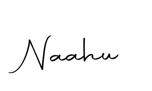 Create a beautiful signature design for name Naahu. With this signature (Autography-DOLnW) fonts, you can make a handwritten signature for free. Naahu signature style 10 images and pictures png