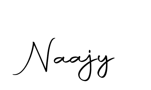 Create a beautiful signature design for name Naajy. With this signature (Autography-DOLnW) fonts, you can make a handwritten signature for free. Naajy signature style 10 images and pictures png