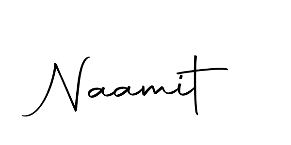 How to make Naamit name signature. Use Autography-DOLnW style for creating short signs online. This is the latest handwritten sign. Naamit signature style 10 images and pictures png