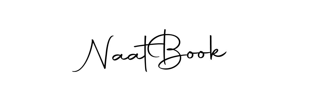 Design your own signature with our free online signature maker. With this signature software, you can create a handwritten (Autography-DOLnW) signature for name Naat   Book. Naat   Book signature style 10 images and pictures png