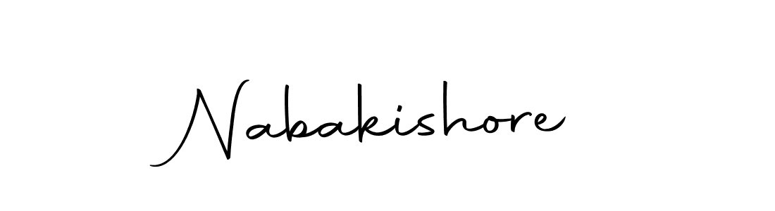 The best way (Autography-DOLnW) to make a short signature is to pick only two or three words in your name. The name Nabakishore include a total of six letters. For converting this name. Nabakishore signature style 10 images and pictures png