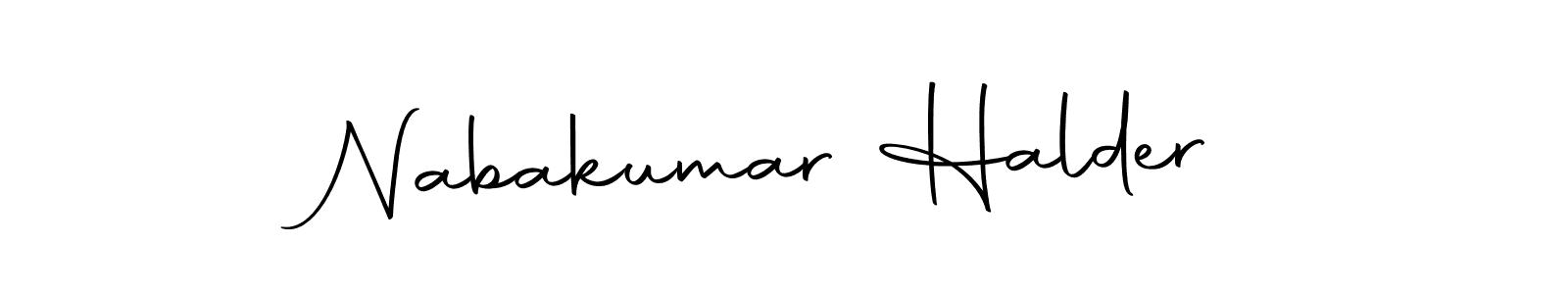 Use a signature maker to create a handwritten signature online. With this signature software, you can design (Autography-DOLnW) your own signature for name Nabakumar Halder. Nabakumar Halder signature style 10 images and pictures png