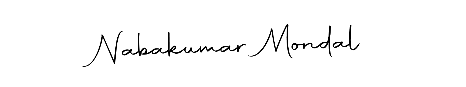 Make a beautiful signature design for name Nabakumar Mondal. With this signature (Autography-DOLnW) style, you can create a handwritten signature for free. Nabakumar Mondal signature style 10 images and pictures png