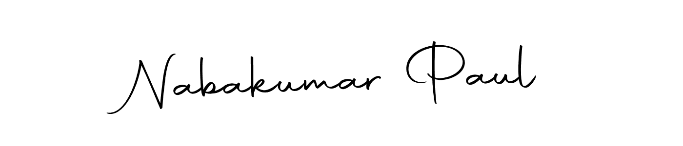 The best way (Autography-DOLnW) to make a short signature is to pick only two or three words in your name. The name Nabakumar Paul include a total of six letters. For converting this name. Nabakumar Paul signature style 10 images and pictures png