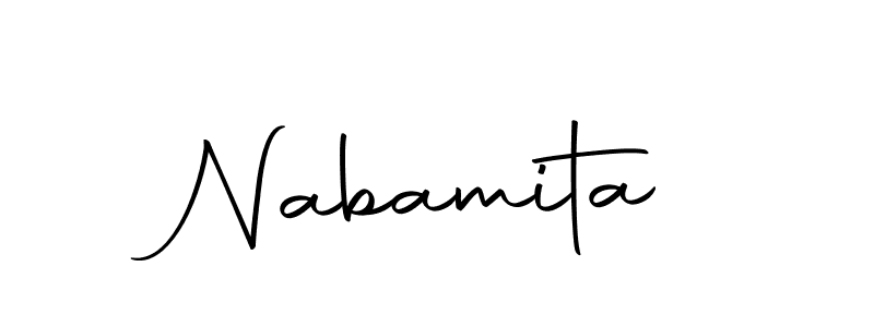 You can use this online signature creator to create a handwritten signature for the name Nabamita. This is the best online autograph maker. Nabamita signature style 10 images and pictures png