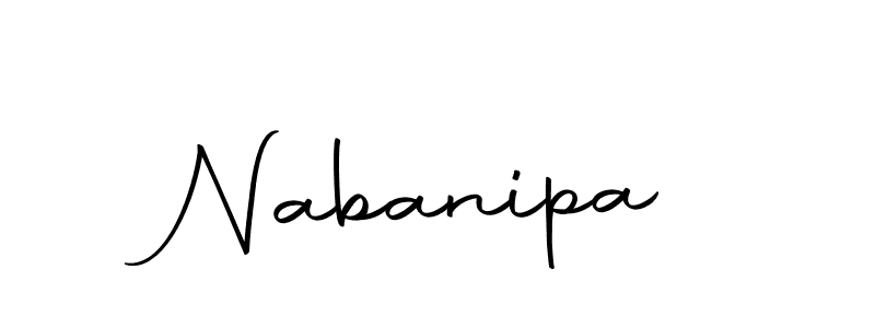 Make a short Nabanipa signature style. Manage your documents anywhere anytime using Autography-DOLnW. Create and add eSignatures, submit forms, share and send files easily. Nabanipa signature style 10 images and pictures png