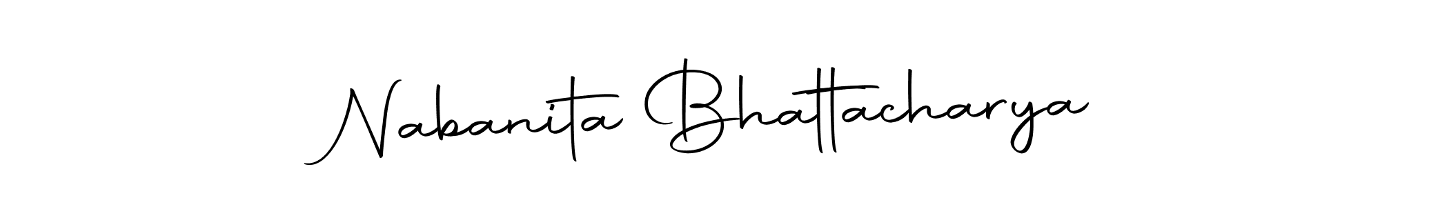 This is the best signature style for the Nabanita Bhattacharya name. Also you like these signature font (Autography-DOLnW). Mix name signature. Nabanita Bhattacharya signature style 10 images and pictures png