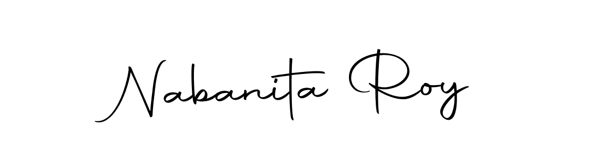 Design your own signature with our free online signature maker. With this signature software, you can create a handwritten (Autography-DOLnW) signature for name Nabanita Roy. Nabanita Roy signature style 10 images and pictures png