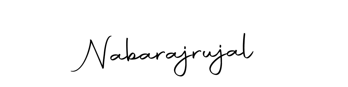 How to make Nabarajrujal signature? Autography-DOLnW is a professional autograph style. Create handwritten signature for Nabarajrujal name. Nabarajrujal signature style 10 images and pictures png