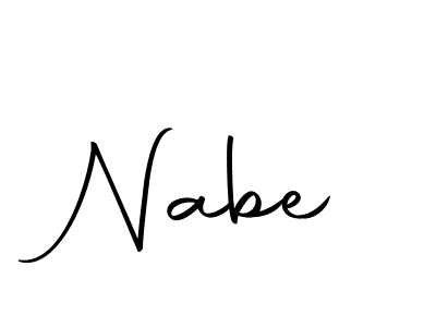 Similarly Autography-DOLnW is the best handwritten signature design. Signature creator online .You can use it as an online autograph creator for name Nabe. Nabe signature style 10 images and pictures png