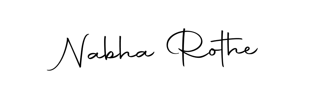 It looks lik you need a new signature style for name Nabha Rothe. Design unique handwritten (Autography-DOLnW) signature with our free signature maker in just a few clicks. Nabha Rothe signature style 10 images and pictures png