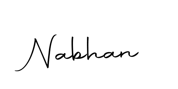 Similarly Autography-DOLnW is the best handwritten signature design. Signature creator online .You can use it as an online autograph creator for name Nabhan. Nabhan signature style 10 images and pictures png