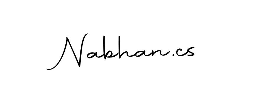 It looks lik you need a new signature style for name Nabhan.cs. Design unique handwritten (Autography-DOLnW) signature with our free signature maker in just a few clicks. Nabhan.cs signature style 10 images and pictures png