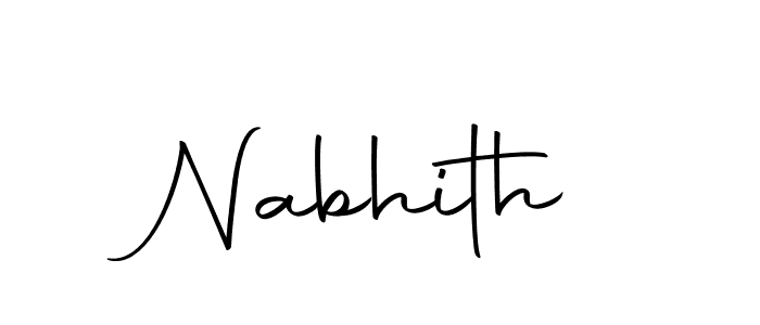 Here are the top 10 professional signature styles for the name Nabhith. These are the best autograph styles you can use for your name. Nabhith signature style 10 images and pictures png