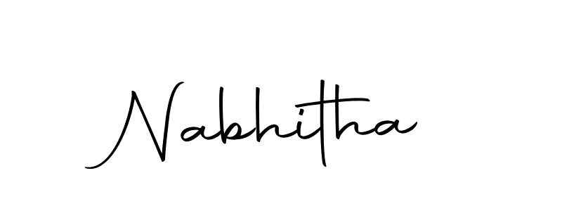 Once you've used our free online signature maker to create your best signature Autography-DOLnW style, it's time to enjoy all of the benefits that Nabhitha name signing documents. Nabhitha signature style 10 images and pictures png