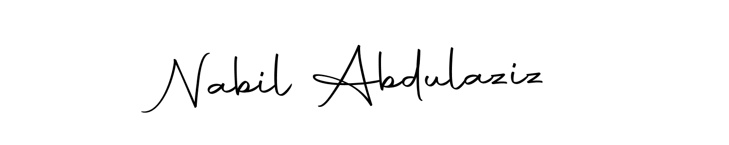 Once you've used our free online signature maker to create your best signature Autography-DOLnW style, it's time to enjoy all of the benefits that Nabil Abdulaziz name signing documents. Nabil Abdulaziz signature style 10 images and pictures png