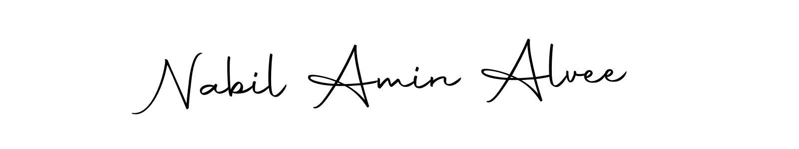 Make a beautiful signature design for name Nabil Amin Alvee. With this signature (Autography-DOLnW) style, you can create a handwritten signature for free. Nabil Amin Alvee signature style 10 images and pictures png