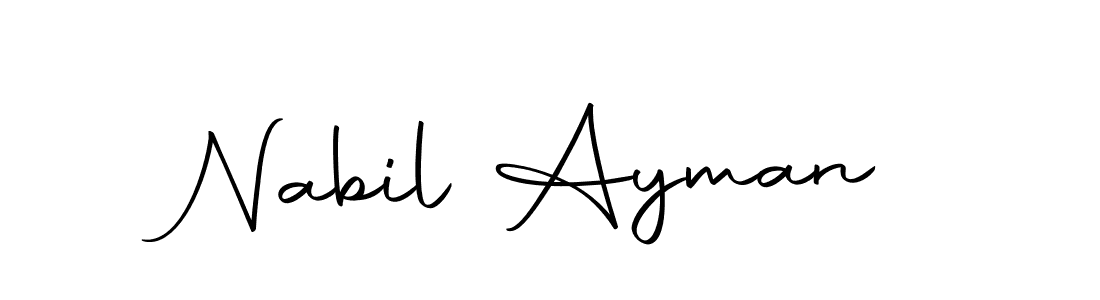 This is the best signature style for the Nabil Ayman name. Also you like these signature font (Autography-DOLnW). Mix name signature. Nabil Ayman signature style 10 images and pictures png