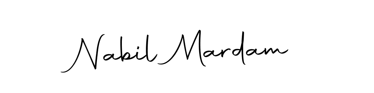 Autography-DOLnW is a professional signature style that is perfect for those who want to add a touch of class to their signature. It is also a great choice for those who want to make their signature more unique. Get Nabil Mardam name to fancy signature for free. Nabil Mardam signature style 10 images and pictures png