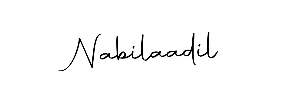 Make a short Nabilaadil signature style. Manage your documents anywhere anytime using Autography-DOLnW. Create and add eSignatures, submit forms, share and send files easily. Nabilaadil signature style 10 images and pictures png