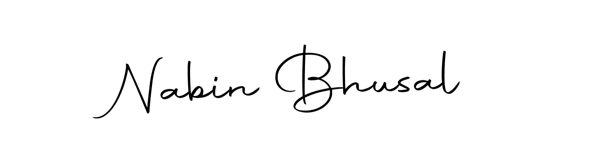 You should practise on your own different ways (Autography-DOLnW) to write your name (Nabin Bhusal) in signature. don't let someone else do it for you. Nabin Bhusal signature style 10 images and pictures png