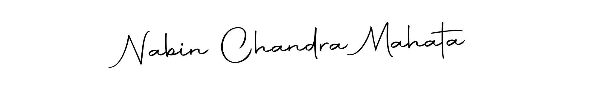 It looks lik you need a new signature style for name Nabin Chandra Mahata. Design unique handwritten (Autography-DOLnW) signature with our free signature maker in just a few clicks. Nabin Chandra Mahata signature style 10 images and pictures png