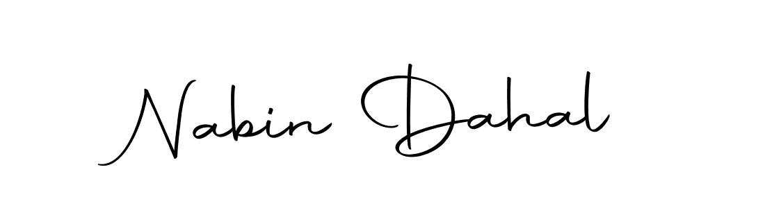 Nabin Dahal stylish signature style. Best Handwritten Sign (Autography-DOLnW) for my name. Handwritten Signature Collection Ideas for my name Nabin Dahal. Nabin Dahal signature style 10 images and pictures png