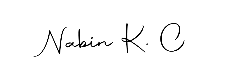 How to make Nabin K. C signature? Autography-DOLnW is a professional autograph style. Create handwritten signature for Nabin K. C name. Nabin K. C signature style 10 images and pictures png