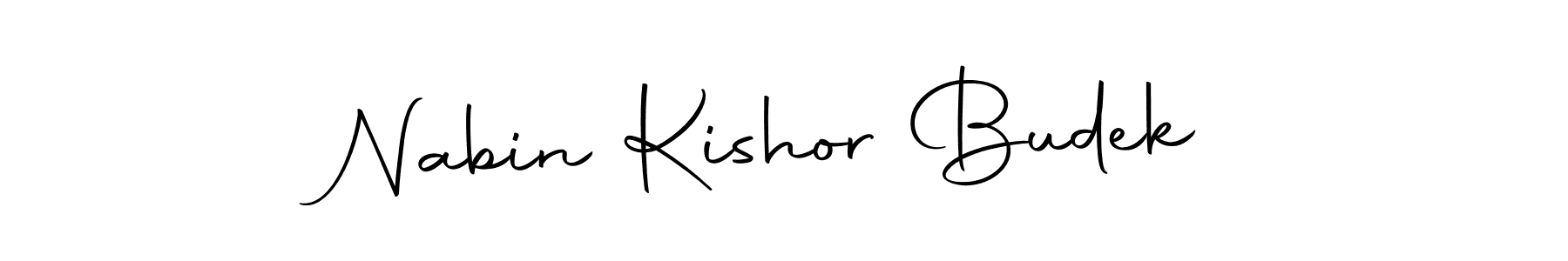 This is the best signature style for the Nabin Kishor Budek name. Also you like these signature font (Autography-DOLnW). Mix name signature. Nabin Kishor Budek signature style 10 images and pictures png