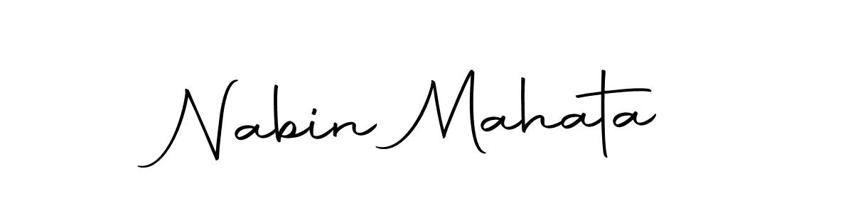 Make a short Nabin Mahata signature style. Manage your documents anywhere anytime using Autography-DOLnW. Create and add eSignatures, submit forms, share and send files easily. Nabin Mahata signature style 10 images and pictures png