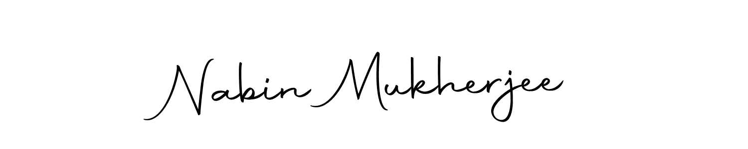 The best way (Autography-DOLnW) to make a short signature is to pick only two or three words in your name. The name Nabin Mukherjee include a total of six letters. For converting this name. Nabin Mukherjee signature style 10 images and pictures png