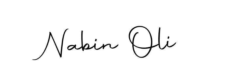 Nabin Oli stylish signature style. Best Handwritten Sign (Autography-DOLnW) for my name. Handwritten Signature Collection Ideas for my name Nabin Oli. Nabin Oli signature style 10 images and pictures png