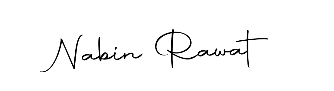 Create a beautiful signature design for name Nabin Rawat. With this signature (Autography-DOLnW) fonts, you can make a handwritten signature for free. Nabin Rawat signature style 10 images and pictures png