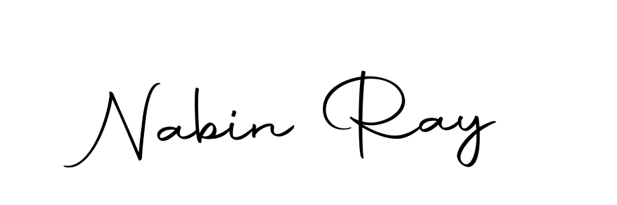 Make a beautiful signature design for name Nabin Ray. With this signature (Autography-DOLnW) style, you can create a handwritten signature for free. Nabin Ray signature style 10 images and pictures png