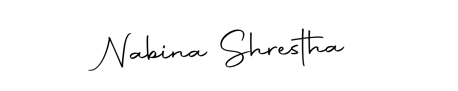 Here are the top 10 professional signature styles for the name Nabina Shrestha. These are the best autograph styles you can use for your name. Nabina Shrestha signature style 10 images and pictures png